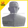 stone carving decorative male bust